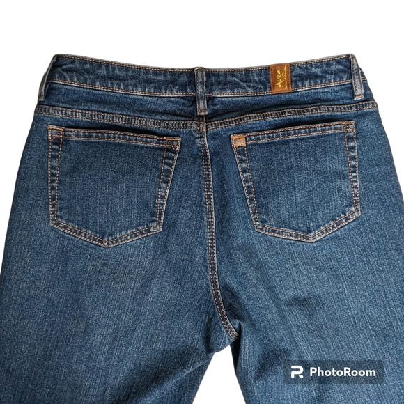 Aura Jeans By Women of Wrangler Women's Sz 10P Blue Zip Fly Short Rise Pants - Picture 13 of 16